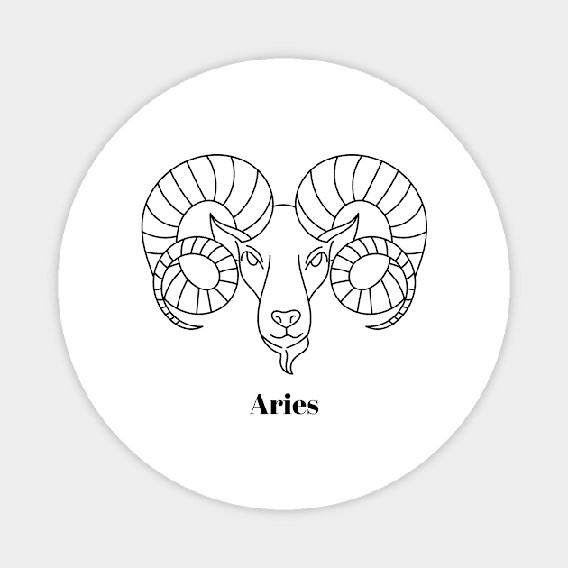 Aries Design Magnet by Imagination